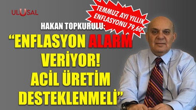 "Enflasyon alarm veriyor! Acil üretim desteklenmeli"